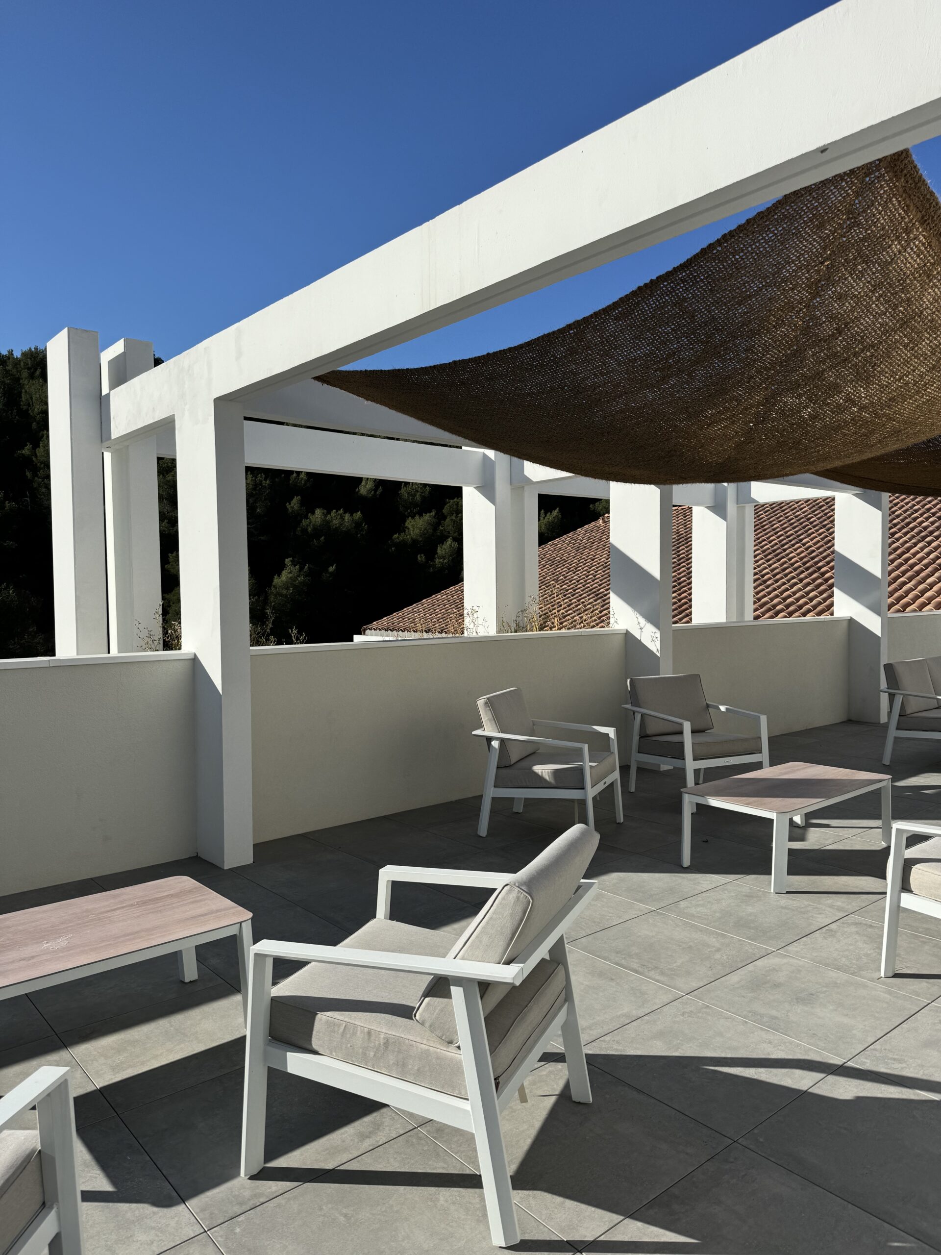 Aménagement des terrasses extérieures